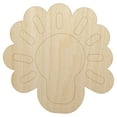 thumbnail image 1 of Light Bulb Idea Doodle Wood Shape Unfinished Piece Cutout Craft DIY Projects - 4.70 Inch Size - 1/4 Inch Thick, 1 of 7