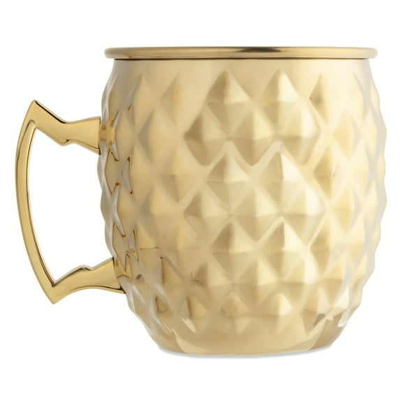 Thyme & Table 17 fl oz Gold Stainless Steel Moscow Mule Mug