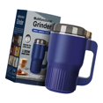 thumbnail image 4 of Molinillo de café eléctrico, molinillo de especias Personal, 130W, 240V, granos de grano, fresa de maní, molino de café de 8 hojas, taza molinillo de mayimx molinillo de café, 4 of 8