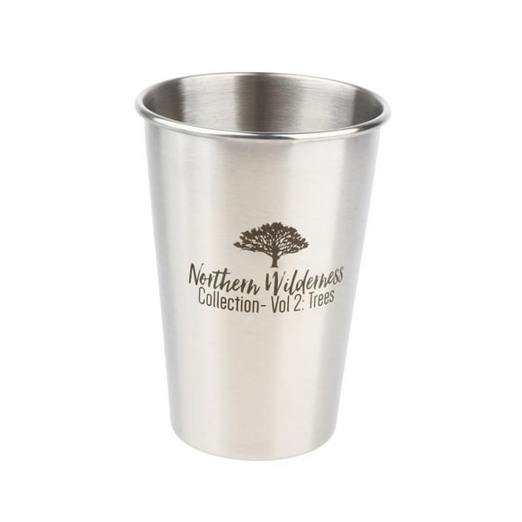 Vasos de material acero Inoxidable de Resistencia: Vasos Apilables con Capacidad de 350 Ml / 500 Ml, Vasos de Duraderos para Acampar, Mochiler 500ml Cola Vaso de pinta de acero inoxidable