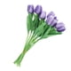 thumbnail image 5 of 10pcs Tulipanes Artificiales Para Decoración Flores Falsas De Tulipan, 5 of 7