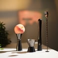 thumbnail image 2 of Thyme & Table Stainless Steel Black Double-Sided Jigger,1.5 oz/2.2 oz, 2 of 4