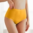 thumbnail image 2 of QIJUNTUO Tummy Control Underwear for Women High Waist Abdomen Suppressing Hip Lifting Body Shaping Middle Aged And Elderly Mothers' Shapewear Yellow, 2 of 4