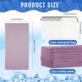 thumbnail image 2 of HLONK 12pcs Cooling Towels for Face & Neck - 12x40 Inch Fast-Drying Workout Towels with 12 Drawstring Bags  Breathable Non- Fabric for Gym  Yoga  Golf  Sports - Machine Washable & Portabl, 2 of 6