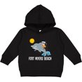 thumbnail image 2 of Inktastic Fort Myers Beach Florida Dolphin Toddler Hoodie, 2 of 4