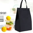 thumbnail image 5 of Insulated Lunch Bags, Reusable Bento Bags Thermal Lunch Tote Portable Food Containers Bag for Men and Women (Black) 9.45x6.69x13.19", 5 of 5