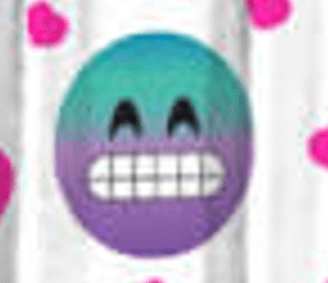 Emoji Pals Kids Bedroom Curtain Panel