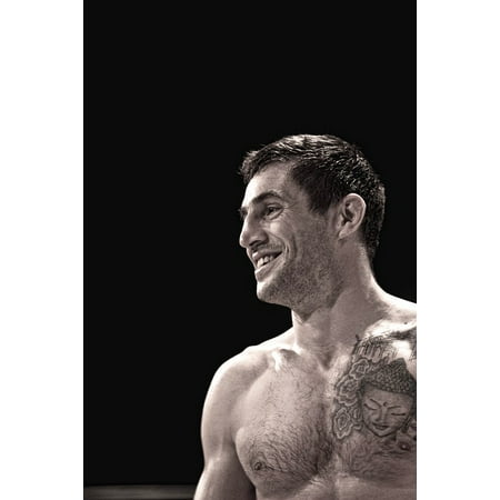 Boxing Fighter - Canvas Print Man Boxer Manly Boxing Fighter Guy Tattoo Male Stretched Canvas 10 x 14