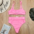 thumbnail image 6 of EGNMCR Swimsuit Women Bikini Sets Summer Sexy Solid Color Brazilian Swimwear Bathing Suit Beachwear Two Piece Set Summer Sale, 6 of 8