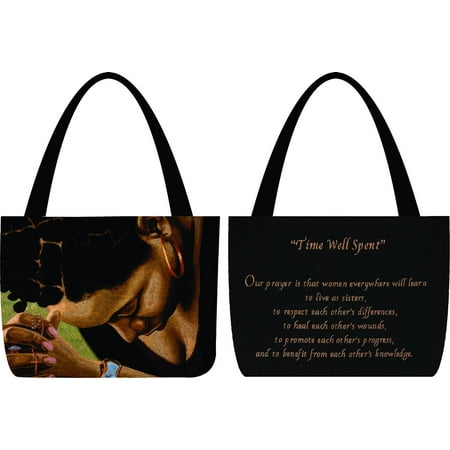 - s and Weavers Time Well Spent Tote Bag, Care instructions: spot clean By Manual Woodworker