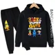 thumbnail image 2 of Conjunto de sudadera con capucha Stumble Guys para niños de 2 piezas, ropa para niños de 3 a 12 años, sudaderas informales con estampado de juego para niños pequeños, abrigo, novedad de 2024, 2 of 5