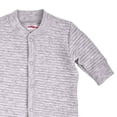 thumbnail image 3 of Mameluco capitonado Baby Creysi Unisex 3 Meses Stripe Quilt Ker Gris, 3 of 3
