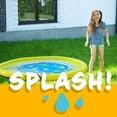 thumbnail image 3 of Splashin kids 68 Sprinkle and Splash Play Mat Pad Toy for Children Infants Toddlers Boys Girls and Kids Perfect Inflatable Outdoor Sprinkler pad Watch Video Toys for 5year olds, 3 of 9