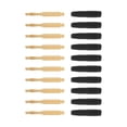 thumbnail image 4 of 10 conectores banana chapados en oro de 2 mm, conectores macho, conectores metálicos aislados con carcasa para equipos de prueba, color negro, 4 of 9