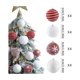 thumbnail image 3 of RKSTN christmas deals 16PCS Christmas Tree 6cm Ball Bauble Hanging Home Party Ornament Decor, 3 of 5