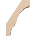 thumbnail image 3 of Ekena Millwork 5"W x 8"D x 12"H Balboa Rough Cedar Woodgrain TimberThane Knee Brace, Primed, 3 of 6