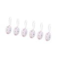 thumbnail image 4 of 6 piezas de adornos colgantes de huevos de Pascua, rellenos de cestas de Pascua, decoraciones de espuma para árboles de Pascua, decoración de Pascua Blanco, 4 of 9