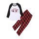 thumbnail image 1 of Conjunto de pijamas familiares Ropa de dormir navideña Camiseta de manga larga y pantalones largos para niños Nituyy GL714-QZ14171G1, 1 of 6
