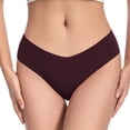 thumbnail image 1 of GDREDA Women's Underwear Women's Large Size Women's Underwear Pants Sticking Ding Pants Women's Menstrual High Flow Recovery Triangle Underwear Coffee,XL, 1 of 6