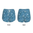 thumbnail image 5 of Vsdgher Dinosaur Skull Print Women's Running Double Layer Shorts High Waisted with Pockets Elastic Yoga Workout Athletic Gym Sports, 5 of 8