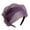 Plum, variant on High Skull Ruffle Headband French Crape Half Hat Thin Hairhoop Female Teaparty White Hair Covering Formal Hair Ornament