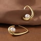 thumbnail image 3 of Pendientes de perlas para mujer, pendientes colgantes de perlas de agua dulce chapados en oro de 14 quilates, aros de gota hipoalergénicos para niñas Vhermosa Aretes, 3 of 6
