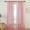 Pink, variant on Soft Sheer Pink Curtains 96 inches Long for Bedroom, Grommet Airy & Breathable with Light Filtering Window Treatments for Princess/Party, W54 x L96, 2 Panels
