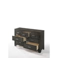 thumbnail image 3 of ACME Carine 7 Drawer Wooden Dresser in Gray, 3 of 7