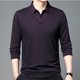 thumbnail image 5 of Blusa y camisa de manga larga con cuello vuelto para hombre, informal, con estampado y cremallera, de poliéster., 5 of 8