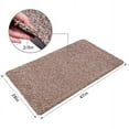 thumbnail image 3 of Indoor Doormat Super Absorbent Mud Front Door Mat 47"x28" Large Latex Backing Non Slip for Front Inside Dirt Trapper Mats Cotton Entrance Rug Shoes Scraper Machine Washable Rug Carpet, 3 of 4