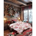 thumbnail image 4 of Christmas Tree Candy Cane Flannel Blanket for Bed,Travel and Camping, Pink Coffee Cup Star Super Soft Cozy Blanket for All Seasons 40"x50", 4 of 6
