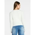 thumbnail image 3 of Madden NYC Women's Button Cardigan, Lightweight, Sizes XXS-XXL, 3 of 5