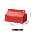 thumbnail image 2 of Mistaha Paper Towel Dispenser PU Leather Paper Towel Holder Bathroom Toilet Tissue Dispenser Tissue Storage Organizer Box Home Kitchen Paper Extraction Dispenser, 2 of 8