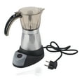 thumbnail image 1 of Electric Moka Pot Espresso Coffee Maker - Large Capacity EU Plug (150ml), 1 of 13