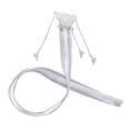 thumbnail image 1 of Pinza de pelo Sunnimix con borla chino retro Hanfu blanco, 1 of 8