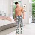 thumbnail image 6 of FORMRS Mens Pajama Pants with Pockets Cotton Sleepwear Lounge Bottoms Sizes S-2XL, Cute Llamas Pattern, 6 of 7