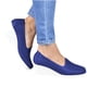 thumbnail image 4 of Moda mujer plataforma Casual cuña talón plano gran tamaño hueco zapatos individuales Wmkox8yii sa2179, 4 of 5