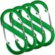 thumbnail image 1 of Mosquetón Llavero VentDepot TwinLockGreen 4Pzas 10kg forma S bloqueo Automático Verde aleación de aluminio, 1 of 2
