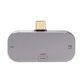 thumbnail image 1 of Base USB C, Estación De Acoplamiento De Resolución De Alta Definición Tipo C Macho A Mini DP USB A Tipo C Hembra Para Windows Para OS X Para Android YLSHRF Otros, 1 of 8