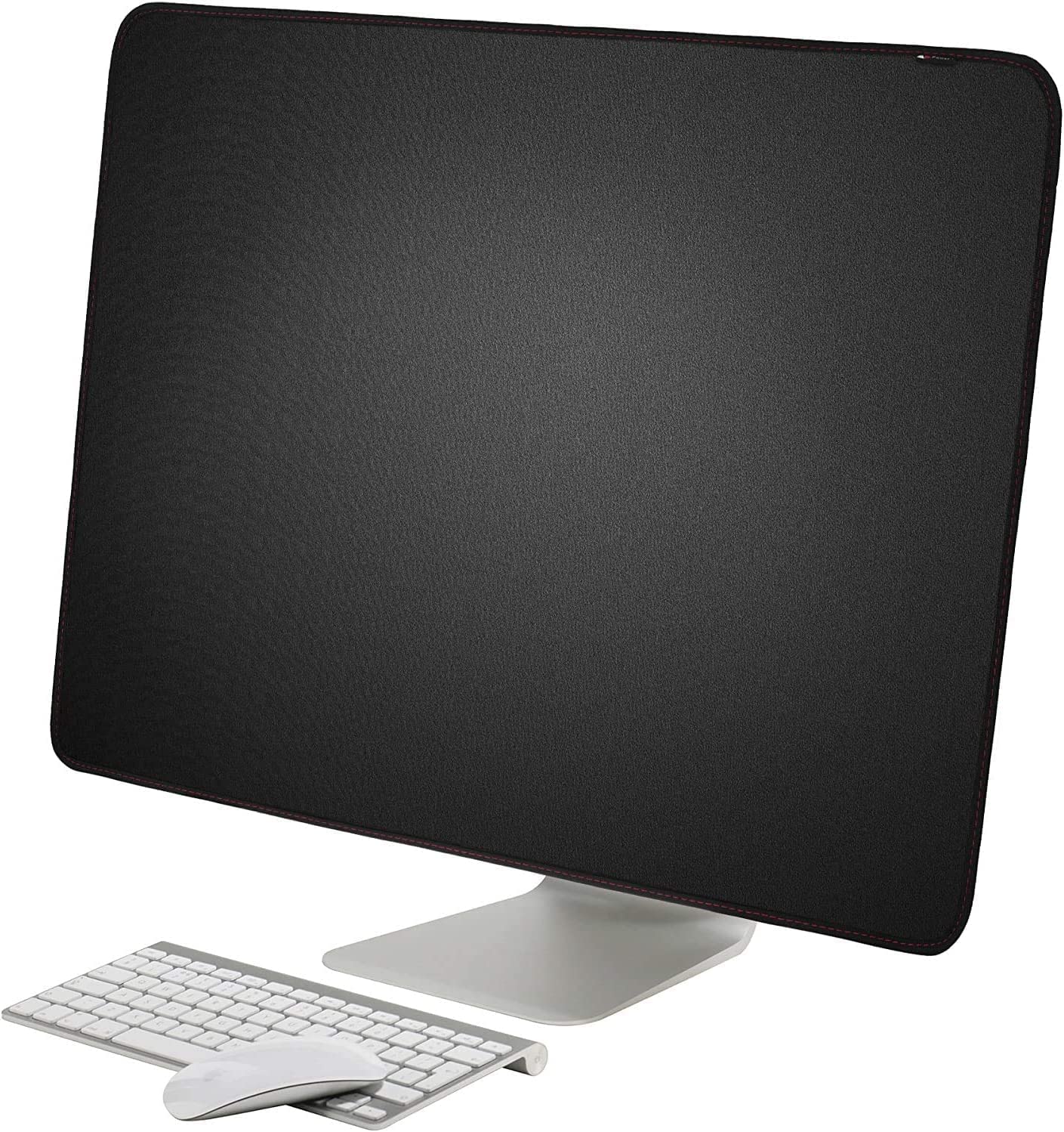 Monitor Dust Cover, PU Leather PC Computer Monitor Screen Display