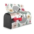 thumbnail image 3 of Yiaed Cute Cartoon Sloth Print Mailbox Covers, Magnetic Mailbox Cover, Mail Box Covers for Garden Outdoor Decor Box Covers-25.5x21 in, 3 of 8