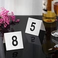thumbnail image 2 of 10*Table Number Signs 1-10 Number Display Sign White/yellow For Dining Room Restaurant Table Tag Home Decoration Accessories, 2 of 12