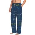 thumbnail image 2 of Balery Men'S Shark Pants,Sleepwear Pants,Pajama Pants,Pj Bottoms Drawstring And Pockets-Small, 2 of 9