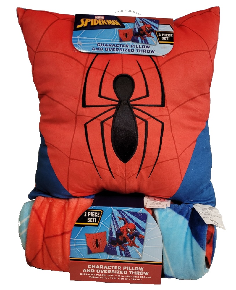 Jay Franco 2-Piece Spiderman Character 