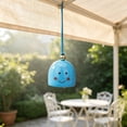 thumbnail image 5 of PBAZIH Happy Face Hanging Chime, Iron Wind Chime, Cheerful Door Decor, Gentle Sounds for Garden, Party and Festival Ornament, Perfect Gift for Home Decoration, 5 of 6
