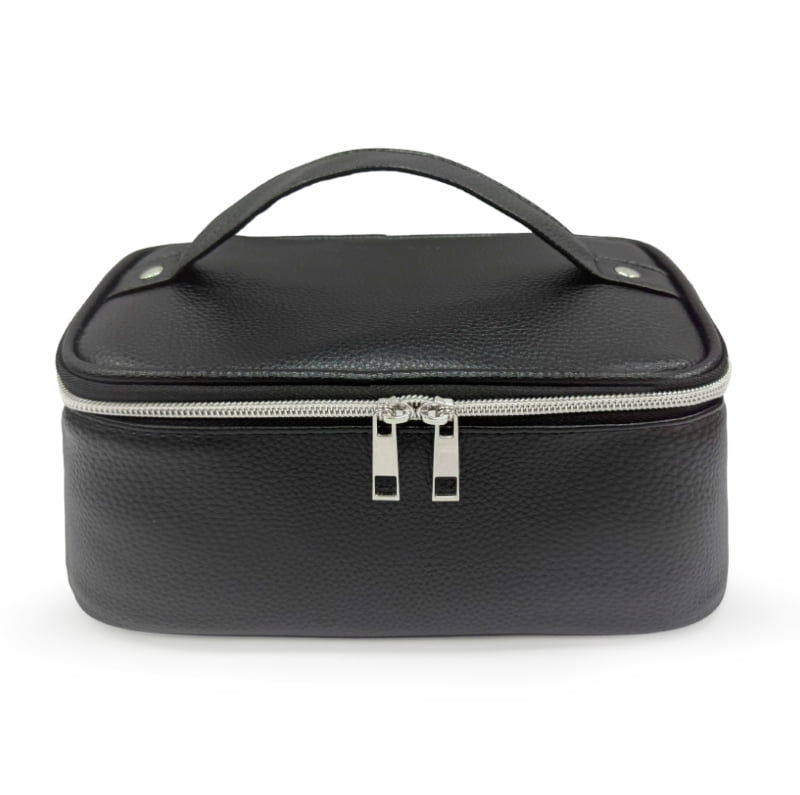 Cosmetic Bag Train Case, Black