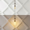 thumbnail image 6 of JONATHAN Y Hayes 11.25" 1-Light Industrial Farmhouse Iron/Glass LED Pendant, Oil Rubbed Bronze/Clear, 6 of 10