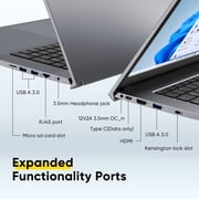 18.5 Laptop 24GB RAM 1TB SSD,Windows 11 Pro Notebook Computer,MS Office 365,Intel Core i3 Processor (up to 3.4 GHz),QHD Display