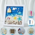 thumbnail image 1 of HUASHENG DIY Hand Texture Painting 3D Frame Painting Doodle Painting Group Creative Gift Self Made 3D Frame Painting, 1 of 4