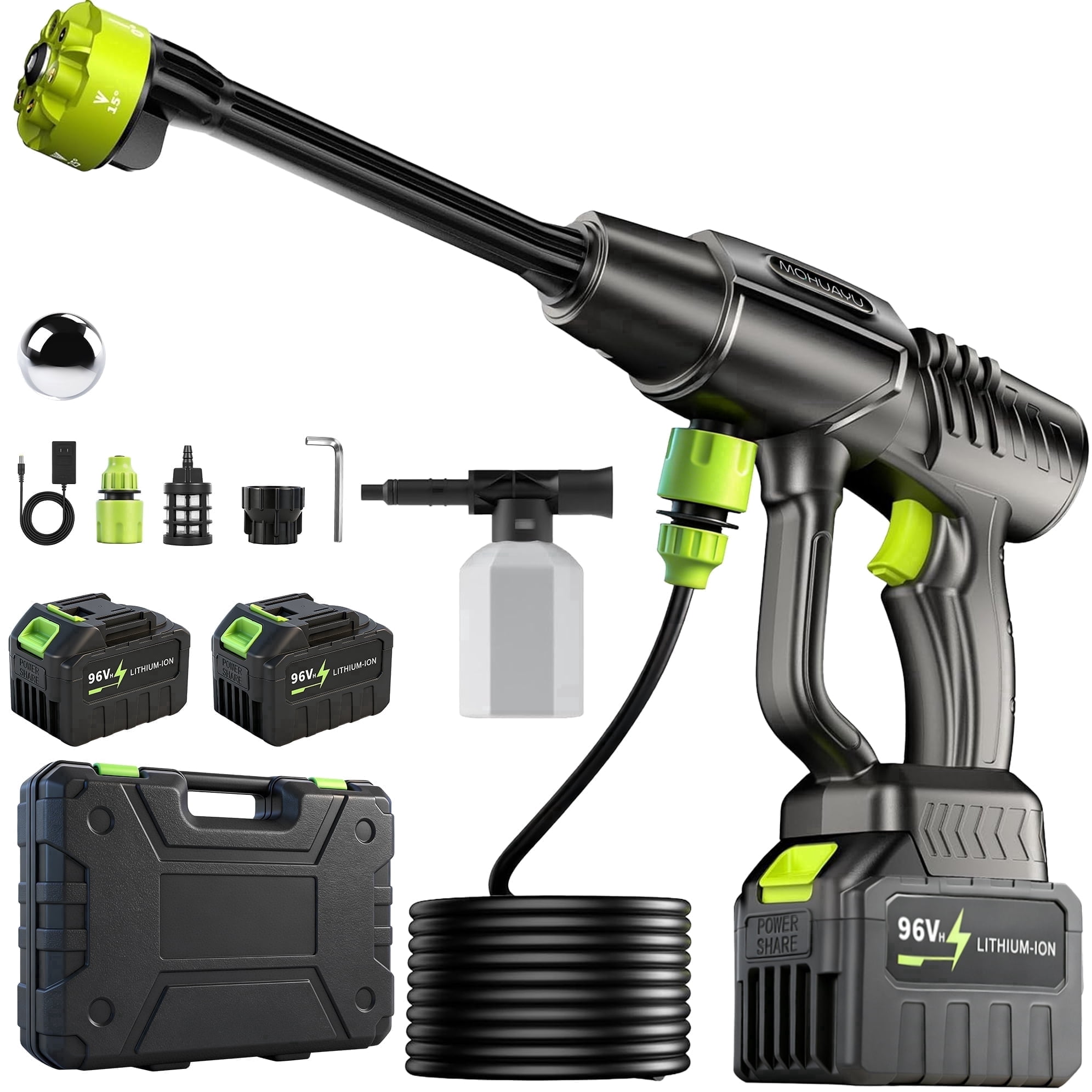 Sun Joe SPX6001C-XR 40V Cordless Pressure Washer, 5.0-Ah Battery